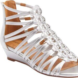 Comfortview The Helen Sandal Silver 8W
